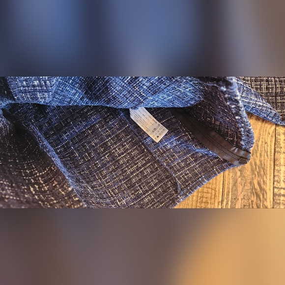 NWT ZARA Tweed Textured Off Shoulder Top Flare Long Sleeves Size XS - Picture 12 of 12